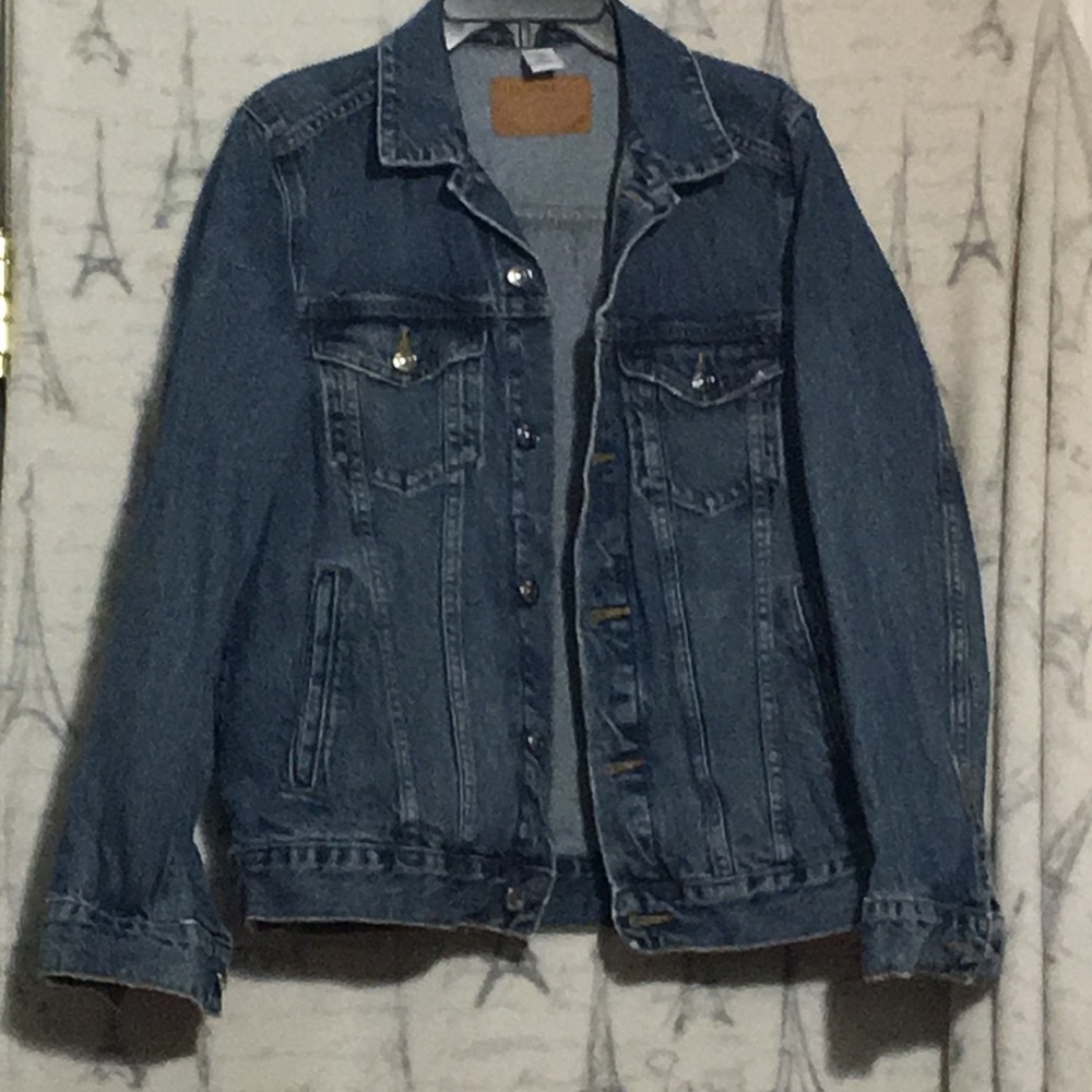 Denim & Co. Sz 8 denim jacket